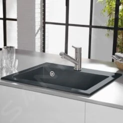 Villeroy & Boch Subway 60 - Keramische Spoelbak 60x51 Cm, CeramicPlus, Ebony 330901S5 -Villeroy & Boch 06bf6225d2af2591d09867f3