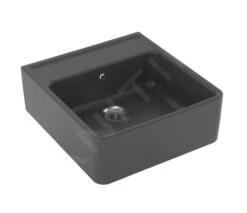 Villeroy & Boch Spoelbakken - Keramische Spoelbak 63x60 Cm, CeramicPlus, Grafiet 632061i4