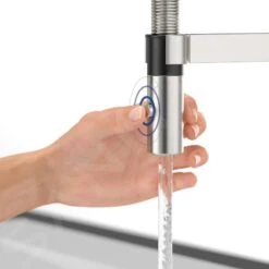 Villeroy & Boch Steel Expert Compact - Keukenkraan Met Flexibele Uitloop En Uittrekbare Sproeikop, Antraciet 92730005 -Villeroy & Boch 0f00cf0f9aeafbdcbc3bfbc2 1