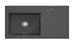 Villeroy & Boch Subway Style 60 - Keramische Spoelbak 100x51 Cm, CeramicPlus, Grafiet 336201i4