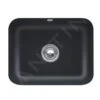 Villeroy & Boch Cisterna 60C - Keramische Spoelbak 55x44 Cm, CeramicPlus, Ebony 670601S5