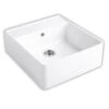Villeroy & Boch Spoelbakken - Keramische Spoelbak 63x60 Cm, CeramicPlus, Stone White 632061RW