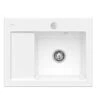 Villeroy & Boch Subway 45 - Keramische Spoelbak 65x51 Cm, Excentrische Bediening, CeramicPlus, Alpine Wit 331302R1