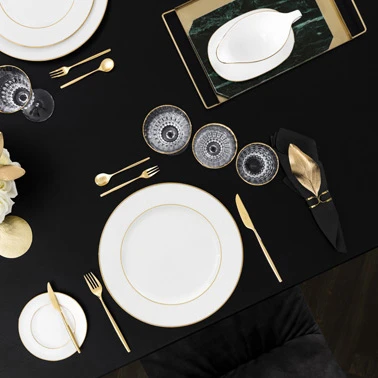 Villeroy & Boch Anmut Gold Serveerschaal Ø33,5 Cm 2 Villeroy & Boch Anmut Gold Serveerschaal Ø33,5 Cm - Afbeelding 2