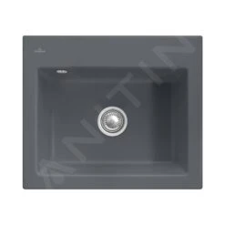Villeroy & Boch Subway 60 - Keramische Spoelbak 60x51 Cm, CeramicPlus, Grafiet 330901i4