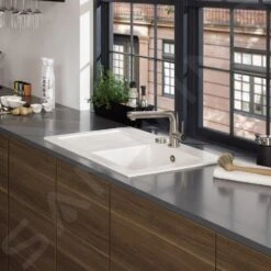 Villeroy & Boch Subway - Keramische Spoelbak 780x510 Mm Incl. Afvoergarnituur, CeramicPlus, Alpine Wit 671402R1 -Villeroy & Boch 4c7544fbd2a7320585500f06