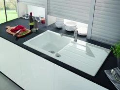 Villeroy & Boch Architectura - Keramische Spoelbak 860x510 Mm Incl. Afvoergarnituur, CeramicPlus, Alpine Wit 335001R1 -Villeroy & Boch 4ca802d8f232a9979a546734