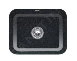 Villeroy & Boch Cisterna 60C - Keramische Spoelbak 55x44 Cm, CeramicPlus, Chromiet 670601J0