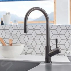 Villeroy & Boch Umbrella - Keukenkraan Met Uittrekbare Sproeikop, Antraciet 92540005 -Villeroy & Boch 591b69d006f8b3d5df074ee0