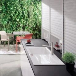 Villeroy & Boch Architectura - Keramische Spoelbak 1000x510 Mm Incl. Afvoergarnituur, CeramicPlus, Alpine Wit 336002R1 -Villeroy & Boch 591e41d835534444020f6009