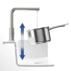 Villeroy & Boch Steel Shower - Keukenkraan Met Uittrekbare Sproeikop, Antraciet 96970105 -Villeroy & Boch 64657e0366dbf2a9fa74b5c3