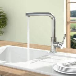 Villeroy & Boch Modern Steel - Keukenkraan, Gepolijst Roestvrij Staal 966801LE -Villeroy & Boch 77fc0e014f180aaed6e8edc9