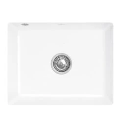 Villeroy & Boch Subway 60 - Keramische Spoelbak 55x44 Cm, CeramicPlus, Snow White 331001KG