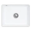Villeroy & Boch Subway - Keramische Spoelbak 545x440 Mm Incl. Afvoergarnituur, CeramicPlus, Alpine Wit 331001R1