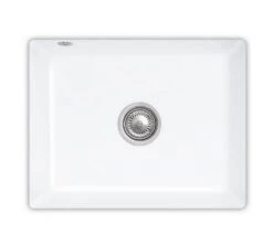 Villeroy & Boch Subway - Keramische Spoelbak 545x440 Mm Incl. Afvoergarnituur, CeramicPlus, Alpine Wit 331001R1