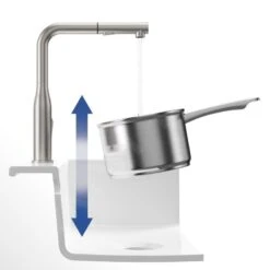 Villeroy & Boch Subway Style Shower - Keukenkraan Met Uittrekbare Sproeikop, Antraciet 92850005 -Villeroy & Boch ee19200248569cfe103b2d58 1