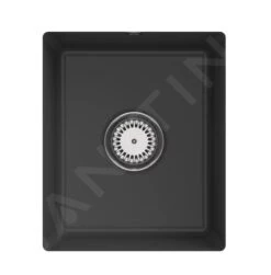 Villeroy & Boch Subway 45 - Keramische Spoelbak 38x44 Cm, CeramicPlus, Chromiet 332401J0