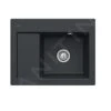 Villeroy & Boch Subway 45 - Keramische Spoelbak 65x51 Cm, CeramicPlus, Ebony 331301S5